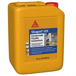 Produit Hydrofuge Et Imperméabilisant Imperméabilisant Hydrofuge Concentré Incolore - Sikagard 225 Conservado Façade-Toiture - Bidon De 5L