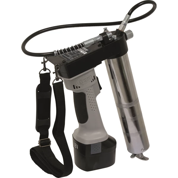 Sodise Pompe à Graisse Sur Batterie Pompe à Graisse électrique 18V Avec 2 Batteries 1.3 A/h 1 Sodise Pompe à Graisse Sur Batterie Pompe à Graisse électrique 18V Avec 2 Batteries 1.3 A/h