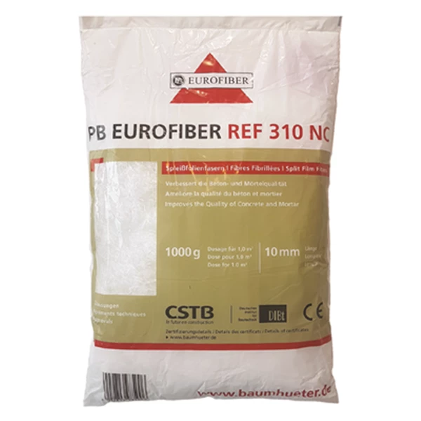 Eurofibres Baumhüter Produits Chimique Pour Le Béton Fibre Polypropylène Eurofibres 10 Mm Pour Béton Mortier Chape Sac 1 Kg 2 Eurofibres Baumhüter Produits Chimique Pour Le Béton Fibre Polypropylène Eurofibres 10 Mm Pour Béton Mortier Chape Sac 1 Kg – Image 2