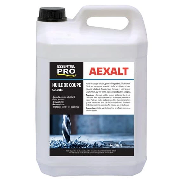 Huile Coupe Huile De Coupe Soluble Aexalt Spéciale Rectification 5 Litre ESP872 1 Huile Coupe Huile De Coupe Soluble Aexalt Spéciale Rectification 5 Litre ESP872