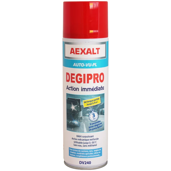 Lave Glace Et Dégivrant Dégivrant Dégipro Action Immédiate Longue Portée 650ml Aexalt DV240 1 Lave Glace Et Dégivrant Dégivrant Dégipro Action Immédiate Longue Portée 650ml Aexalt DV240