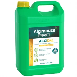 Produit Fongicide Traitement Fongicide Spécial Dallages Extérieurs - AlgiDal Algimouss - Bidon 5LTR