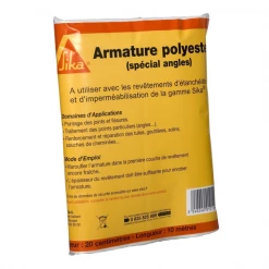 Produits Chimique Pour Le Béton Armature Renforcement Revêtements Souples Sikarmature Angles 10 X 0,20 M