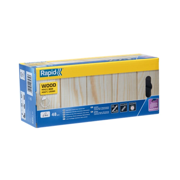 Colles à Bois Colle Stick Bâton Bois Carton Liège RAPID - Diamètre 12 Mm - Boîte X48 1 Colles à Bois Colle Stick Bâton Bois Carton Liège RAPID - Diamètre 12 Mm - Boîte X48