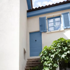 Peinture Exterieure Bois Peinture Bois Extérieurs V33 Climats Extrêmes Bleu Provence Satin 500ml -Chimique Soldes Boutique bleu provence v33 500ml