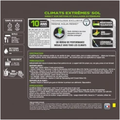 Peinture Sols Extérieurs V33 Climats Extrêmes Teinte Argile Satin 500ml -Chimique Soldes Boutique climats extreme sol v33 2