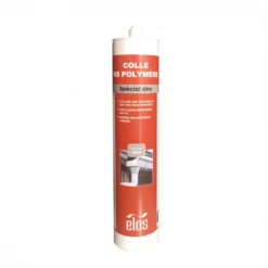 Mastic Pu Mastic Colle MS Polymère Spécial Zinc Elos 290 Ml Couleur Gris