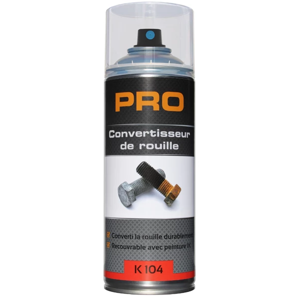 Auto K Produits De Réparation Automobile Convertisseur De Rouille Transparent Pour Supports Métalliques - 400 Ml 1 Auto K Produits De Réparation Automobile Convertisseur De Rouille Transparent Pour Supports Métalliques - 400 Ml