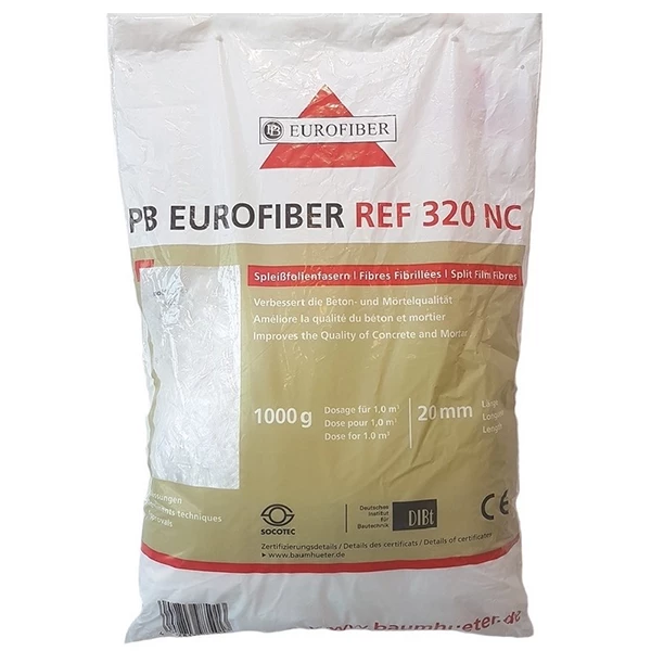 Eurofibres Baumhüter Produits Chimique Pour Le Béton Fibre Polypropylène Eurofibres 20 Mm Pour Béton Mortier Chape Sac 1 Kg 1 Eurofibres Baumhüter Produits Chimique Pour Le Béton Fibre Polypropylène Eurofibres 20 Mm Pour Béton Mortier Chape Sac 1 Kg