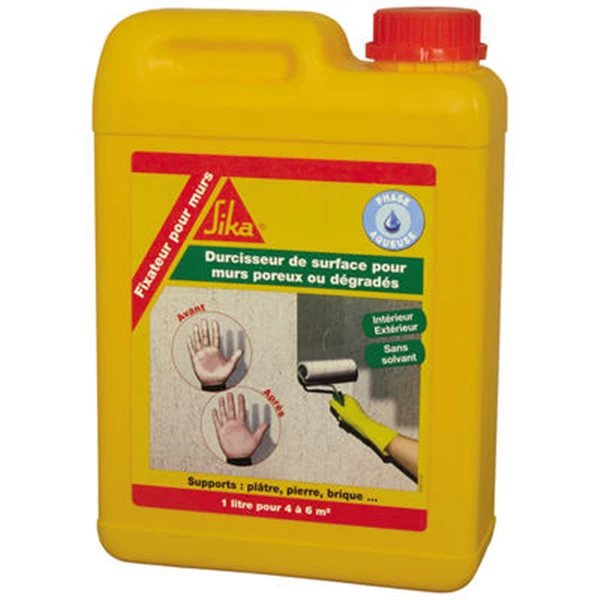 Mastic Et Préparation Support Fixateur De Surface Pour Murs Poreux Ou Dégradés Sika 2 Litres 66130 2 Mastic Et Préparation Support Fixateur De Surface Pour Murs Poreux Ou Dégradés Sika 2 Litres 66130 – Image 2