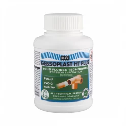DĂ©capant Et Colle Pvc Colle Pression Et évacuation Haute Température GEBsoplast HT Plus 504855