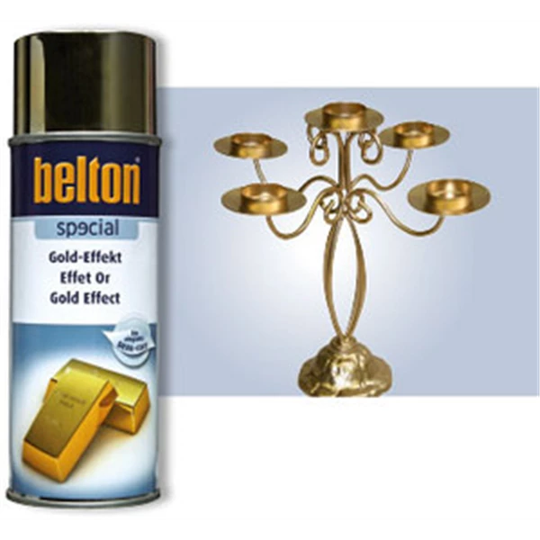 Peinture Décorative Effet Or - Belton Spécial - Aérosol De 400 Ml 2 Peinture Décorative Effet Or - Belton Spécial - Aérosol De 400 Ml – Image 2