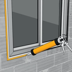 Mastic Acrylique Mastic Silicone Neutre Menuiseries SikaSeal 109 Transparent 300 Ml -Chimique Soldes Boutique joint calfeutrement sika 10