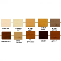 Lasure Pour Bois Lasure Bois Extérieur V33 Résine HP Chêne Clair Satin 125ml