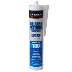 Silicone Mastic Souple étanchéité Collage Lubriseal Rtv Orapi Transparent 310 Ml