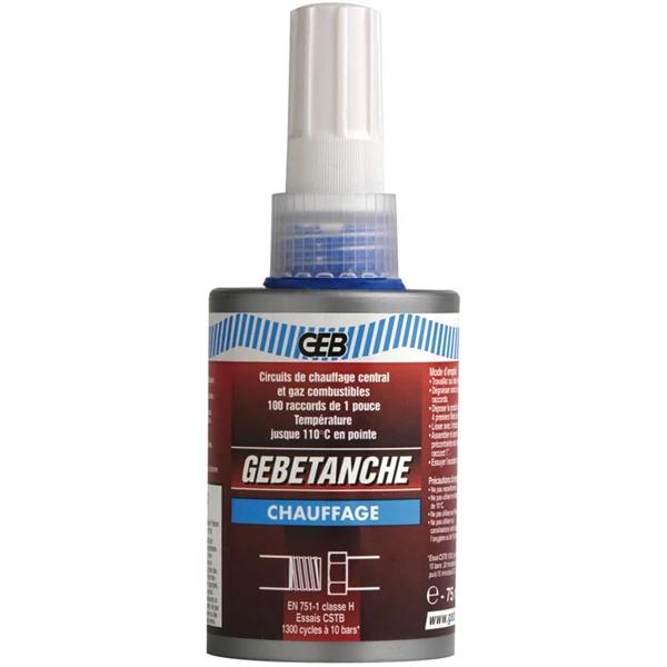 Etanchéité Pour Filetage GEBetanche Chauffage 75 Ml : Geb 114607 3283981146074 1 Etanchéité Pour Filetage GEBetanche Chauffage 75 Ml : Geb 114607 3283981146074