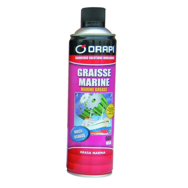 Lubrifiants: Graisse, Huile,.. Graisse Marine Verte WSA 605 Aérosol De 650 Ml Orapi 4605A4 1 Lubrifiants: Graisse, Huile,.. Graisse Marine Verte WSA 605 Aérosol De 650 Ml Orapi 4605A4