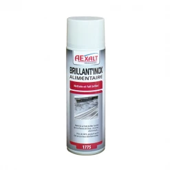 Aexalt Nettoyants Professionnels Brillant'Inox Nettoyant Alimentaire Pour Le Chrome Et L'inox - 650 Ml