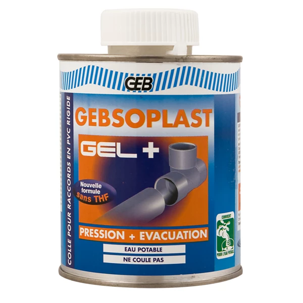 Décapant Et Colle Pvc Colle Pression Et évacuation GEBsoplast Gel + 504748 1 Décapant Et Colle Pvc Colle Pression Et évacuation GEBsoplast Gel + 504748
