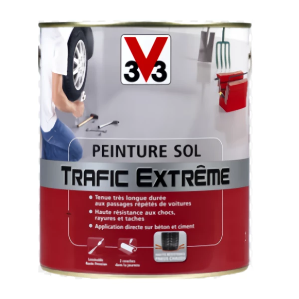 Peinture Sol Trafic Extrême Satin Gris Foncé 2.5 L V33 012089 2 Peinture Sol Trafic Extrême Satin Gris Foncé 2.5 L V33 012089 – Image 2