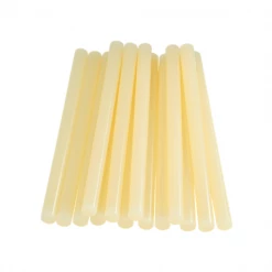 Pistolet à Colle Et Baton De Colle Colle Stick Bâton Textiles Cuir Rapid 190 Mm Ø 12 Mm Jaune X48