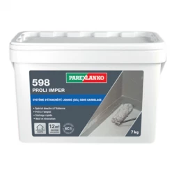 Parexlanko Joints De Sol Et De Carrelage Système D'étanchéité Liquide Proli Imper 598 ParexGroup Seau De 7 Kg
