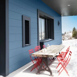 Peinture Exterieure Bois Peinture Bois Extérieurs V33 Climats Extrêmes Bleu Provence Satin 500ml -Chimique Soldes Boutique peinture bleu provence sati