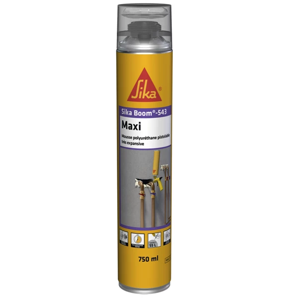Mousse Expansive Polyuréthane Mousse Polyuréthane Pistolable Très Expansive - Sika Boom 543 Maxi - Beige - Aérosol De 750 Ml 1 Mousse Expansive Polyuréthane Mousse Polyuréthane Pistolable Très Expansive - Sika Boom 543 Maxi - Beige - Aérosol De 750 Ml