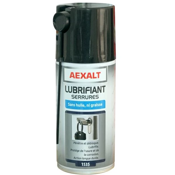 Aexalt Lubrifiants: Graisse, Huile,.. Lubrifiant Pour Serrures Sans Huile Ni Graisse Aérosol 210 Ml 1535 1 Aexalt Lubrifiants: Graisse, Huile,.. Lubrifiant Pour Serrures Sans Huile Ni Graisse Aérosol 210 Ml 1535