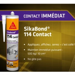 Colle Multi-usage Colle SikaBond 114 Contact Beige Pour Intérieur 300 Ml 7 Colle Multi-usage Colle SikaBond 114 Contact Beige Pour Intérieur 300 Ml -Chimique Soldes Boutique sikabond 114 contact2