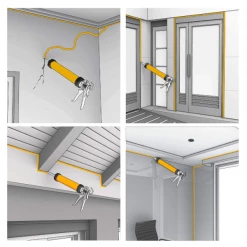 Mastic Acrylique Façade Joints Fissures Sika 107 Blanc 300 Ml -Chimique Soldes Boutique utilisation sika 107