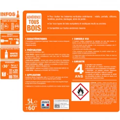 Lasure Pour Bois Lasure Classique V33 Bois Neufs Anciens Tenue 4 Ans Chêne Clair Satin 1L -Chimique Soldes Boutique v33 infos produits 2