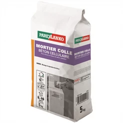 Parexlanko Mortier Et Colle Carrelage Mortier Colle Pour Béton Cellulaire Blanc Sac De 5 Kg 02833 -Chimique Soldes Boutique visuelprincipal 1001496