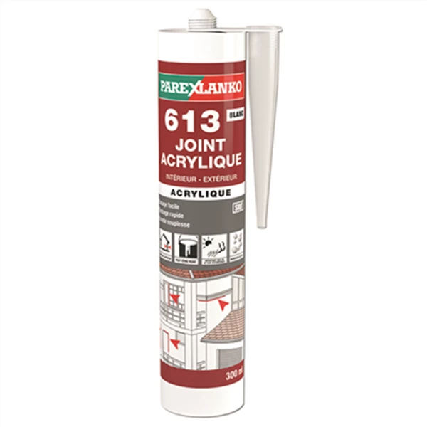 Mastic Acrylique Mastic Joint Acrylique Intérieur Extérieur ParexLanko 613 Blanc 300 Ml 1 Mastic Acrylique Mastic Joint Acrylique Intérieur Extérieur ParexLanko 613 Blanc 300 Ml