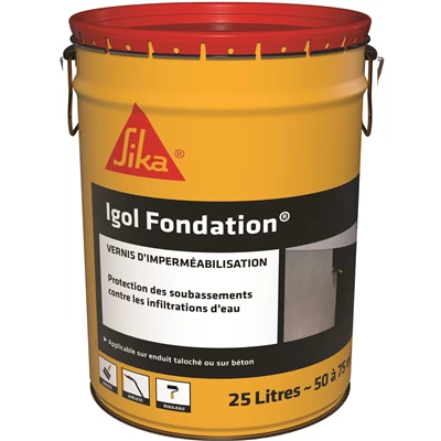 Revêtement Bitumineux Enduit D'imperméabilisation Murs De Fondation Bitumeux Noir 25 Litres Sika 537 3 Revêtement Bitumineux Enduit D'imperméabilisation Murs De Fondation Bitumeux Noir 25 Litres Sika 537 – Image 3