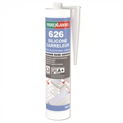 Mastic Silicone Joints Collage Carrelage ParexLanko 626 Blanc 300 Ml -Chimique Soldes Boutique visuelprincipal 819649